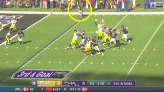 The Internet Reacts To Joe Flacco Not Throwing To A Wide Open Lamar Jackson In End Zone