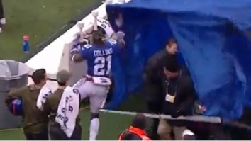 Giants’ Landon Collins Attacks Medical Tent After Taking Big Hit On The Field