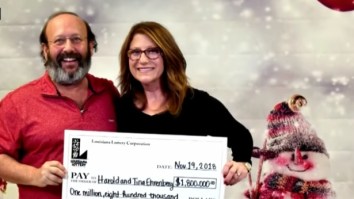 Couple Finds $1.8 Million Lottery Ticket Only Days Before It Expired While Cleaning Up House For Thanksgiving