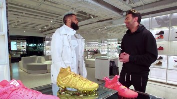 Odell Beckham Jr. Goes Sneaker Shopping At The New 68,000 Sqft. Flagship Nike Store In NYC And Talks Style