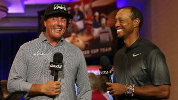 Phil Mickelson Describes How He Once Used Tony Romo To Troll Tiger Woods On The Golf Course