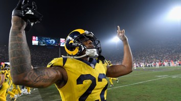 Video Shows LA Rams CB Marcus Peters Getting Heated And Confronting Trash-Talking Fan Sitting In The Stands
