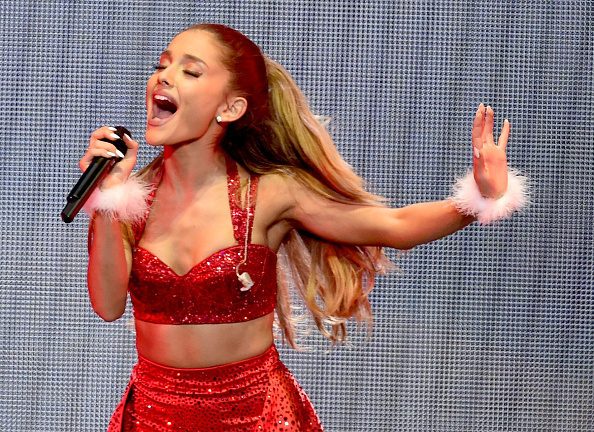 LOS ANGELES, CA - DECEMBER 05:  Recording artist Ariana Grande performs onstage during KIIS FM's Jingle Ball 2014  powered by LINE at Staples Center on December 5, 2014 in Los Angeles, California.  (Photo by Kevin Winter/Getty Images for iHeartMedia)
