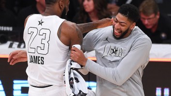 Anthony Davis Reacts To LeBron James Wanting Him To Join The Lakers