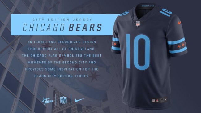 Nike City Edition Uniforms For NFL Teams
