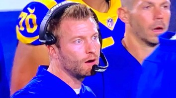 Sean McVay’s Shocked Face After His Rams Fumbled A Punt Might Be The Meme Of The NFL Season