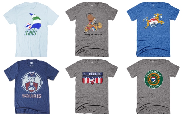 These 1970s Throwback ABA T-Shirts Are 