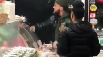 VIDEO: Man Goes BERSERK On Deli Clerk For Taking Too Long To Make Bagel Sandwich And His Order Is Offensive