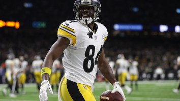 Antonio Brown Makes Clever Adjustment To His Steelers Jersey To Root On The Browns This Weekend