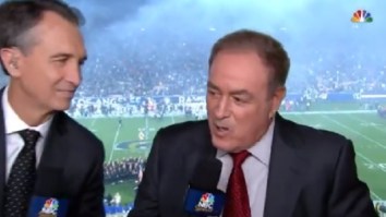 NBC Trolls Audience By Switching Up Chris Collinsworth Slide-In During Sunday Night Football Broadcast