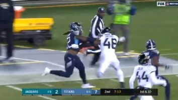 The Tennessee Titans Twitter Account Puts Darren Rovell In A Body Bag For Dumb Take On Derrick Henry’s 99-Yard TD Run