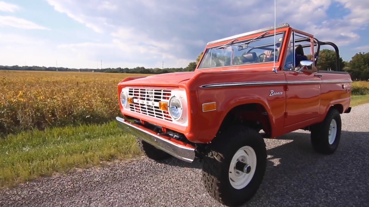 You Can Now Get Your Hands On A First Generation Ford Bronco Wonderfully Restored Including A