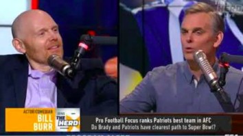 Bill Burr Stuffs Colin Cowherd In A Locker Over His Awful Baker Mayfield Takes