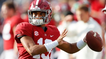 Alabama QB Tua Tagovailoa Revealed That His Dad Beat Him With a Belt If He Didn’t Play Well In Bizarre ESPN Segment