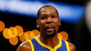 Kevin Durant Claps Back At Heckling Hawks Fan With Crisp Six-Word Jab