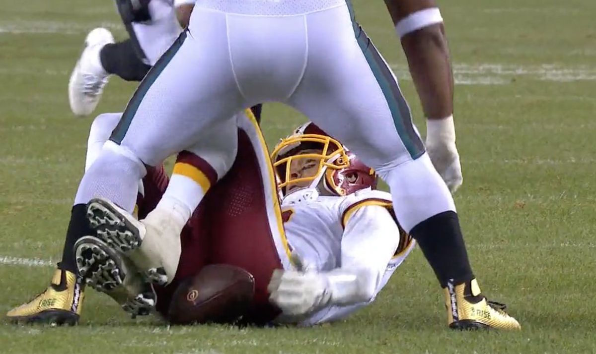 Mark Sanchez's Butt Fumble came full circle with the butt fumble