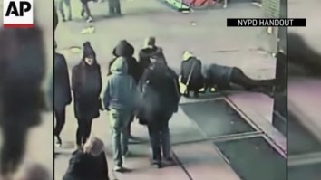 Guy Proposes In Times Square And Drops The Ring Down A Sidewalk Grate, NYPD Then Tracks Him Down