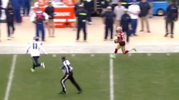 The Internet Reacts To Sebastian Janikowski’s Hilariously Awful Tackle Attempt