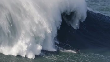 British Surfer Shreds Record 100-Foot Wave That’s Believed To Be 20-Feet Taller Than Previous World Record