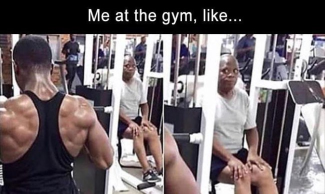 funny pictures of people in the gym