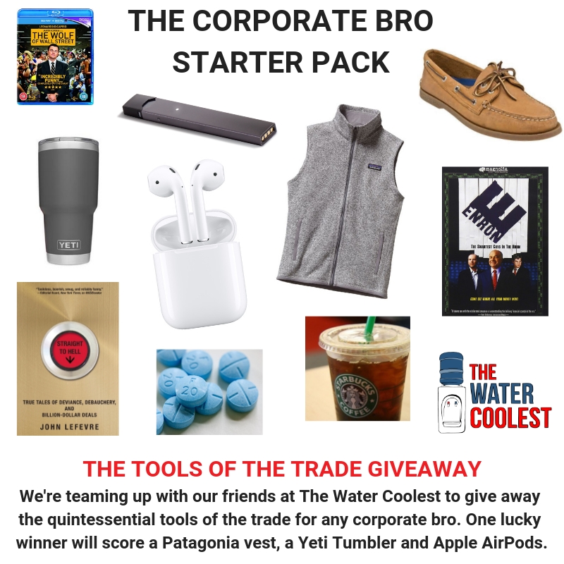 Astrolabe Cafe sporadisk Win A Patagonia Vest + Airpods In The Water Coolest Tools Of The  (Corporate) Trade Giveaway - BroBible