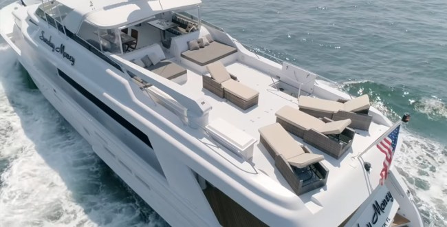 dale earnhardt's yacht, sunday money, for sale 4_2 million 2