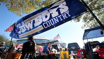 Cowboys Fan Threw A Long-Haired Seahawks Fan Down By His Hair In A Wild Postgame Fight