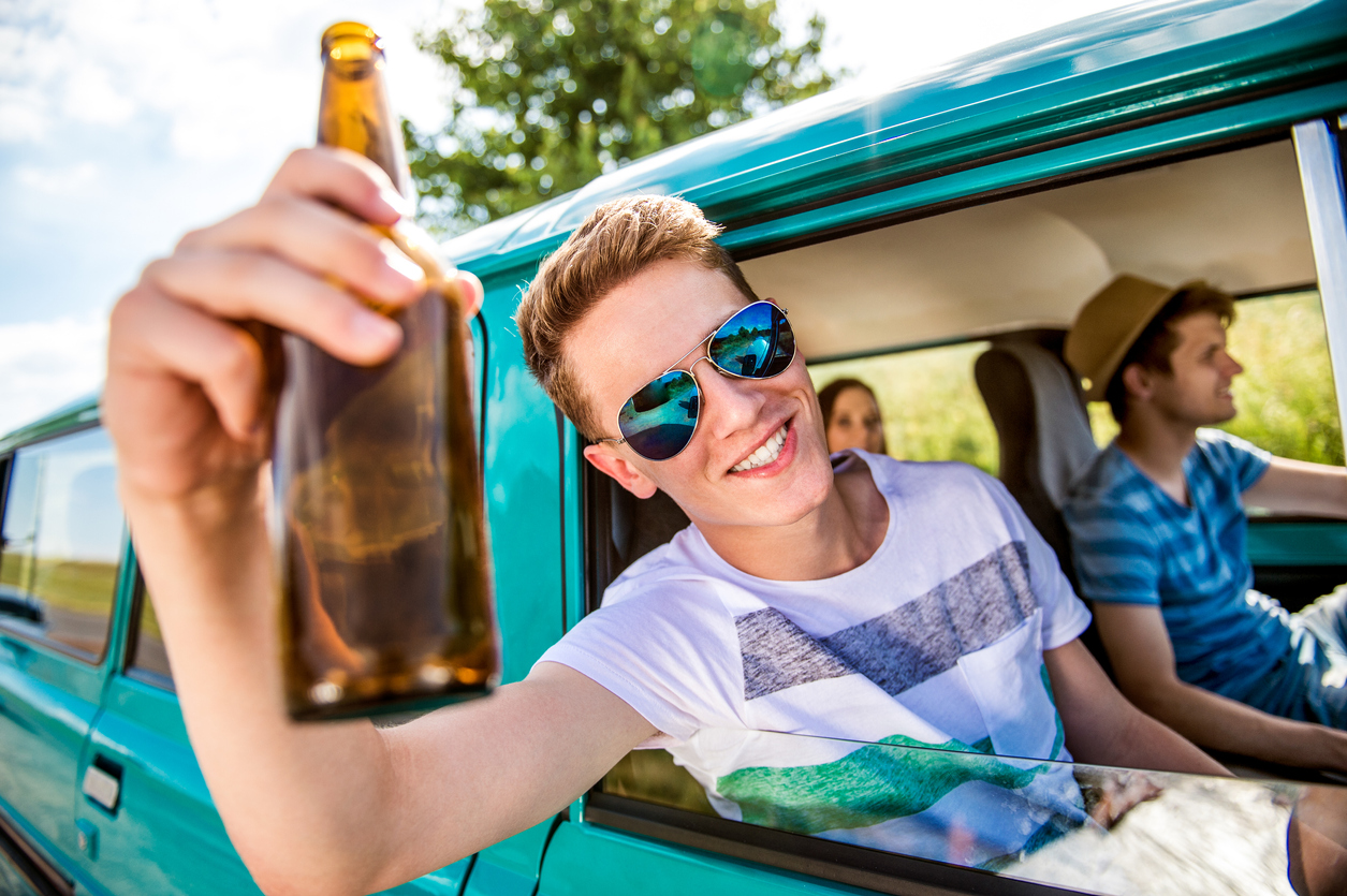 Is It Legal To Drink In A Car If Someone Else Is Driving? You Can In These Lucky States - BroBible