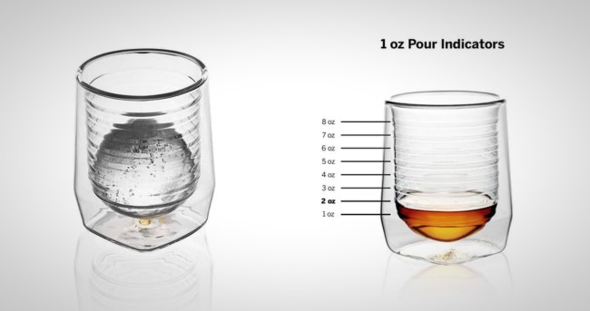 Duo Glass Whiskey Glasses