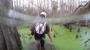 This POV Footage Of Florida Skydivers Missing Their Drop Zone And Landing In A Swamp Is Nuts