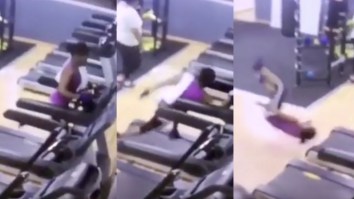 I’ve Got Nothing But Respect For This Person Who Smacked Their Face On The Treadmill (TWICE) And Kept Going