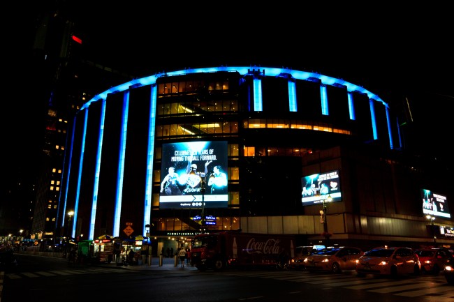 New York Knicks Madison Square Garden
