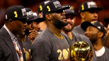 New Video Shows LeBron James Telling Cavs Teammates Warriors Were ‘F*cked Up’ After Game 6 In 2016 NBA Finals