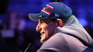 People Are Pissed Off At Gronk For Making A ’69’ Joke Involving A Female Reporter