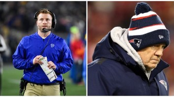 Sean McVay Reveals Text Message Bill Belichick Sent Him After Big Win This Season