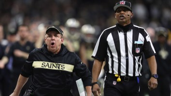 Fan Puts Up ‘Saints Got Robbed’ Billboards All Over Downtown Atlanta Ahead Of Super Bowl LIII