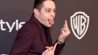 Pete Davidson Left The Golden Globes After Party With Kate Beckinsale, Which Is Much Cooler Than A Stupid Trophy
