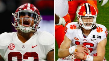 Alabama Star DT Quinnen Williams May Be The Only Person On The Planet Unimpressed With Trevor Lawrence