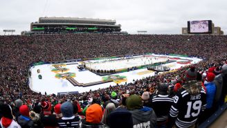 Notre Dame Stadium Ran Out Of Beer Halfway Through The Winter Classic And Fans Were Not Having It