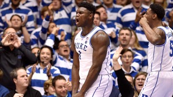 Zion Williamson Is Such A Beast That It’s Like Getting Hit By A Jeep When Taking A Charge On Him, Per Study
