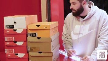 Watch Baker Mayfield Drop Almost $1,200 Sneaker Shopping, Talk About The Limited Edition Kicks LeBron Sent Him