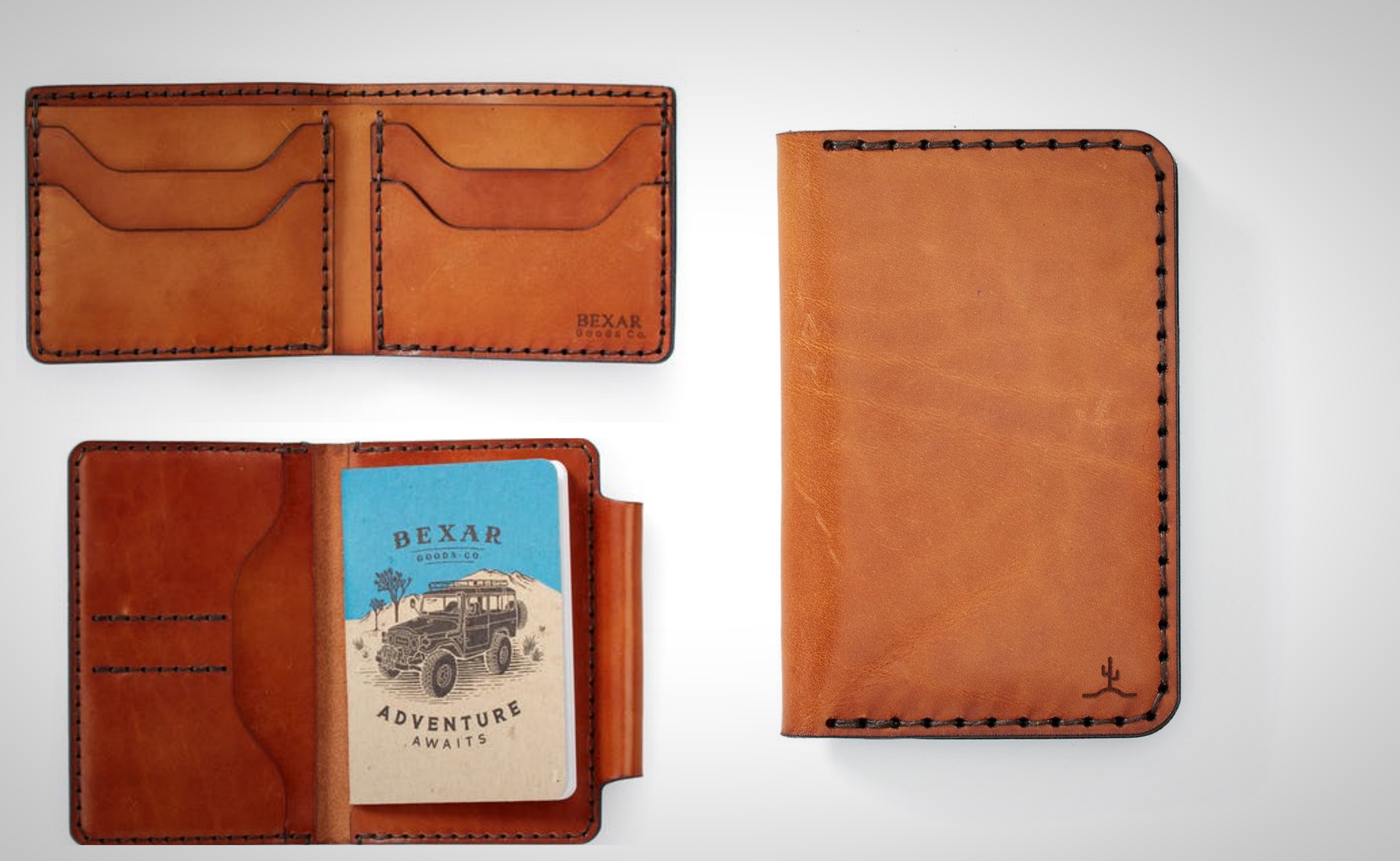 Bexar Goods Co. Leather Wallets Handmade In Texas