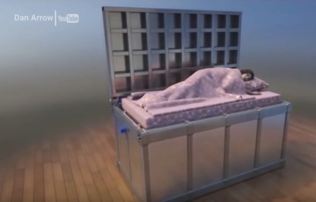 Earthquake-proof bed