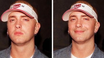 Guy Notices Eminem Never Smiles, Now The Rapper Has Never Looked Happier After Amusing Photoshops Go Viral