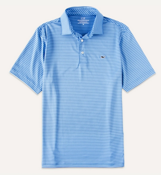 'Kennedy Stripe' Performance Polo From Vineyard Vines Will Quickly ...