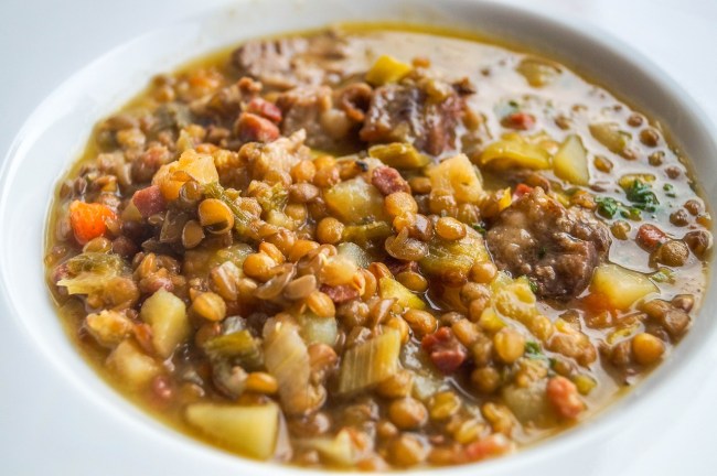 super bowl 2019 most popular snacks lentil soup