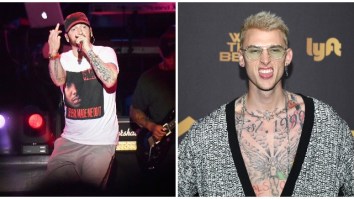 Eminem Rips Machine Gun Kelly On Stage After Fans Chant For ‘Killshot’ Diss