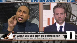 Stephen A. Smith Goes MENTAL On Max Kellerman Over Suggesting That Zion Williamson Should Sit Rest Of Season