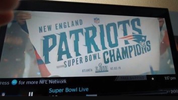 NFL Network Runs Commercial Showing Patriots Winning Super Bowl BEFORE The Super Bowl