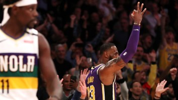 Twitter Had A Field Day With Anthony Davis’ Reaction After LeBron Hits Clutch Dagger Three